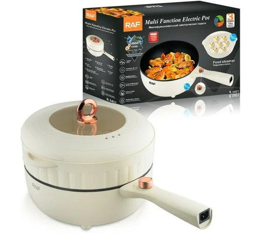 RAF Multifunction Electric 1.5L Portable Nonstick Pan