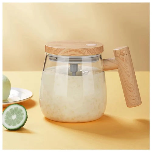 Self stirring glass